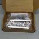 Ravinte 5 Pack 6 Inch Square Cabinet Pulls Brushed Nickel Stainless Steel Kitchen Drawer Pulls Cabinet Handles 6”Length,3.75” Hole Center