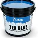 Ecotex Tex-Blue Screen Printing Emulsion (Quart - 32oz.) Pre-Sensitized Photo Emulsion for Silk Screens and Fabric - For Screen Printing Plastisol Inks, Pure Photopolymer Screen Printing Supplies