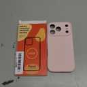 Vooii Magnetic for iPhone 17 Pro Max Case, Compatible with Magsafe (Premium Liquid Silicone) (Integrated Camera Control Button) Full Body Protective Anti-Scratch Microfiber Lining 6.9 inch, Chalk Pink