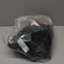 Nasty Gal Faux Leather Tassel Plunge Mini Dress (14, Black)