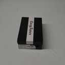 CosyFever Womens Strappy Heeled Sandals 3 Inches Chunky Block Heel Square Toe Buckle Dressy Shoes for Party Work Casual (6.5, Bone)