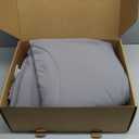 REST Evercool Cooling Comforter, King/Cali King, Blanket for Hot Sleepers, All Season Bedding for Night Sweats, Breathable Lightweight Duvet, 106x90 Inches, Cool Gray