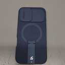 SURITCH for iPhone 16 Case with Magnetic Camera Slide Cover and Adjustable Kickstand, Compatible with MagSafe, Shockproof Bumper Case Slim Protective Cover 6.1 Inch, Blue