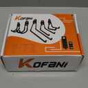 Steel Garage Storage Hooks - 16 Pack Anti-Slip Coating, Heavy Duty Wall Mount Hooks for Hanging Bike, Ladder, Garden Tools (Black)