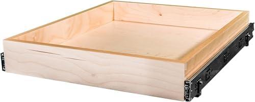 Sublime Design - Standard Size - Pull Out Kitchen Drawers | Slide Out Shelves for Kitchen Cabinets | Pull Out Home Organizer (Bottom Mounting, 17 Inch W/Drawer Slides (16 Drawer Box))