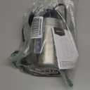 Basics Electric Stainless Steel Kettle for Tea and Coffee, BPA Free, Fast Boiling, Auto Shut Off, 1 Liter, 1500W, Black and Silver