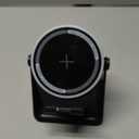 MRMORALE Wireless Induction Speaker, Multifunctional Bluetooth Phone Holder with RGB Light & 360 Rotation, HD Surround Sound, Compatible with iPhone/iPad/Android/Samsung