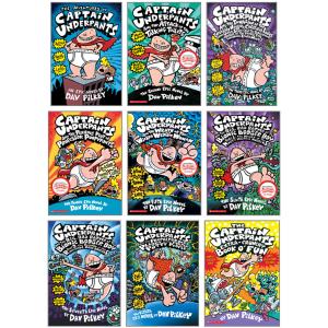Captain Underpants 10 Books Collection Captain Underpants 10 Books Collection