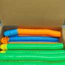 Abakuku 500 Pcs Easter Eggs,2.35" Assorted Bright Colors Plastic Easter Eggs for Easter Hunt,Easter Themed,Decorations,Basket Stuffers Fillers