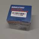 MMIZOO Wrist Blood Pressure Monitor Large LCD Display BP Machine Adjustable Cuff 5.31-7.68 inch Automatic 99x2 Sets Memory with Carrying Case for Home Use (W1681) (White)