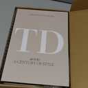 TwoDays Beautiful Coffee Table Books, Neutral Fashion Decorative Books for Home Bookshelf, Modern Room Decor Aesthetic, Fake Faux Book Storage Boxes for Decoration (Set of 3)