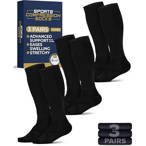 Pembrook Sports Compression Socks - Bundle
3 pairs .black S/M