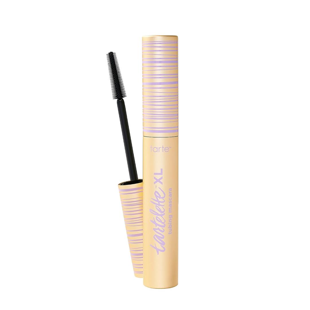 tarte tartelette XL tubing mascara Lash Extensions in a Tube with Peptide, Extra-Bold Buildable Lifted Length & Volume, Smudge-Proof Longwear, Easy-to-Remove, Vegan & Cruelty-Free