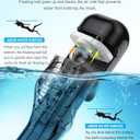 Greatever Full Face Snorkel Mask, Snorkeling Gear for Adults with Latest Dry Top Breathing System and Detachable Camera Mount, Foldable Snorkel Mask Adult, Snorkels Anti-Fog & Anti-Leak