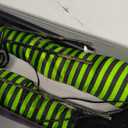 Halloween Witches Legs Decor Leg Yard Stakes Stake Wreaths Feet Door Crashing Garden Party Porch Wicked Hanging House Foot Outdoor Decorations (Green)