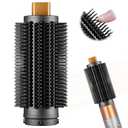 Upgraded Round Volumizing Brush for Dyson Airwrap, Round Brush Attachment Compatible with Airwrap HS01/05/08, Flexible Bristles for Root Lift Volume Frizz Control Styling Volumizing