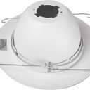 NICOR Lighting 6 inch White Recessed Eyeball Trim Designed for 6 inch Housings (17506WH)