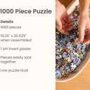 WerkShoppe Strawberry Fields1000 Piece Jigsaw Puzzle, Floral Bouquet Puzzle