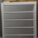 Howeall 25"W x 20"H [Duct Opening Size] Steel Return Air Filter Grille - Removable Face/Door for 1 inch Filters -HVAC Vent Cover Grill - White [Outer Dimensions: 27 5/8"W X 22 5/8"H]