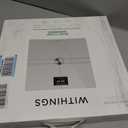 WITHINGS Body Comp WLAN Smart Scales with Full Body Analysis Including Fat Content, Muscle Mass, Bone Density, Visceral Fat, Digital Personal Scales/Body Fat Scales with Bluetooth