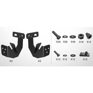 AUTOBULL Nerf Bar for 2009-2018 Dodge Ram