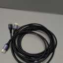 Stouchi 8K HDMI Cable 2-Pack 10FT (Certified) 48Gbps Ultra High Speed HDMI Cable 8K60Hz 4K120Hz 144Hz, SBTM eARC HDR10 Dynamic HDR DTS:X HDCP 2.2&2.3 Compatible with PS5/Roku TV/HDTV/Blu-ray