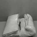 HYLEORY Bed Pillows King Size Set of 2 for Sleeping - Luxury Hotel Pillows, Soft & Supportive Down Alternative Microfiber Cooling for Night Sweats Back/Side Sleepers, White