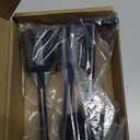 MECCANIXITY E12 Shade Ring Removal Tool T Type 31mm Dia Light Replacing Accessories Black Plastic, Pack of 3