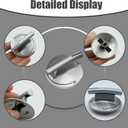 FIOQE 5Pcs 7733P410-60 Gas cooktop Control knob,Durable, Perfect fit for Jenn-Air, Maytag, KitchenAid Gas cooktops, can Replace for 74007733, AP5668987, PS2375871, AP6011505