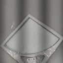 2-Pack Glass Corner Shower Shelves with Aluminium Brackets, 9.8 X 9.8 Tempered Glass Bathroom Shelf, Wall Mounted Organizer for Shower, Kitchen