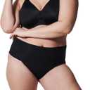 SPANX SPANXsupersmooth Undie-tectable Thong - Comfortable Core Control - Invisible Shapewear - Women No Show Thong Underwear (Black)