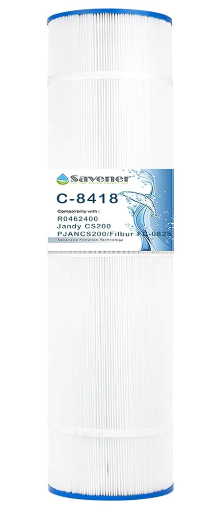 Savener Pool Filter Compatible with Jandy CS200, R0462400, PJANCS200, Unicel C-8418, Filbur FC-0823, 200 sq.ft, 1 Pack