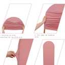 Peomeise 7.2FT Wedding Arch CoverDusty Rose Arch Backdrop Cover Stretchy Spandex Backdrop Stand Covers for Birthday Party Ceremony Banquet Decor(86.4" L x 48" W)