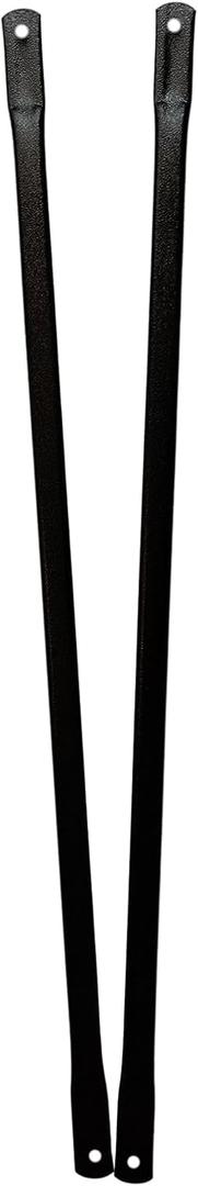 39.4"/100cm Bronze Garden Swing Replacement Bars, Rectangular Metal Rods for Hanging Swing Seat to Frame(2PCS/CTN)