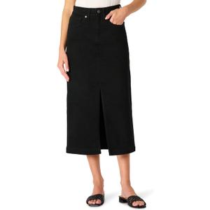 Amazon Essentials Women's Regular-Fit High-Rise Long Jean Skirt Size 4
