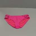 Ocean Blues Women's Strappy Bikini Bottom Full Coverage Swim Briefs (Large, Hot Pink)