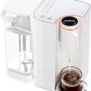 Stariver Instant Hot Water Dispenser, 68 Oz Electric Kettle with 5 Temperatures & 5 Customized Water Outputs Preset for Fasting Boil, Water Boiler for Baby Formula, Hot Water Kettle for Office