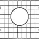 Starstar Sinks Protector Matte Black 304 Stainless Steel Kitchen Sink Bottom Grid, Rack (14 x 11)