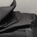 SAPUBK Custom-Fit Full Sets Seat Covers Replace for 2004-2008 F150 XLT Super Cab, Front & Rear Knitted Fabric Composite Soft Foam Lining Airmesh Breathable Seat Cover Cushion (Black)