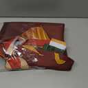 Christmas Garage Door Cover 13x6ft Merry Christmas Gold Letter Banner Red Bow Green Pine Holiday Decoration Outdoor Indoor Seasonal Backdrop Gift Boxes Candy Cane Party Wall