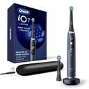Oral-B iO Deep Clean + Protect Rechargeable Electric Toothbrush, Black, iO Series 7, 2 Replacement Brush Heads, Charging Travel Case