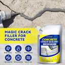 Concrete Crack Filler,Self Leveling Cement Magic Crack Filler for Concrete