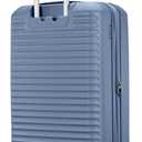 American Tourister Stratum 3.0 Medium 24-Inch Spinner, Airline Approved, Durable Hardside Luggage, Expands 1.5", RightHeight Adjustable Handle, Elemental Blue, Medium - Checked