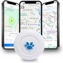 700-Day Battery GPS Tracker - No Monthly Fee, No SIM Card, Real-Time Tracking for Car, Pet, Kid. Mini Magnetic Waterproof Locator with Built-in Alarm & 2 Year Use.