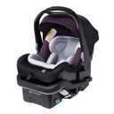 Baby Trend Secure-Lift Infant Car Seat, Dash Plum Compact Lightweight Carrier, Infant Comfort Cushioning, Adjustable Harness Fit, EXP: 11/25/2035