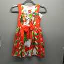Cute Christmas Outfit for Little Girls - Sleeveless Princess Holiday Party Dress Size 130