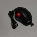 SABLUTE MAM2 Wireless Trackball Mouse, Rechargeable Ergonomic Mouse with Thumb Control for 3 Devices (Bluetooth and USB), 5-Level DPI, Silent Click, Compatible PC Laptop Mac iPad, Easy Clean