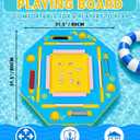 Floating Mahjong Table for Pool, 32 Inch Game Board, 32" Large