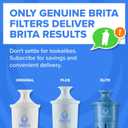 Brita UltraMax Large Water Dispenser with Standard Filter, BPA-Free, Reduces Copper, Cadmium and Mercury Impurities, Lasts 2 Months or 40 Gallons, 27-Cup