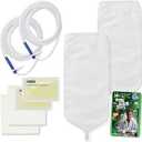 Bag Set - 1500 CC w/ Soap - 2 Pack and Vital Volume Scrubs Tips Card